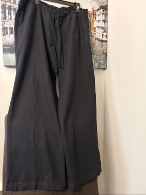 Women's Black Pants - 2X